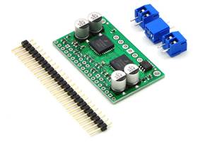 Dual MC33926 motor driver carrier with included hardware